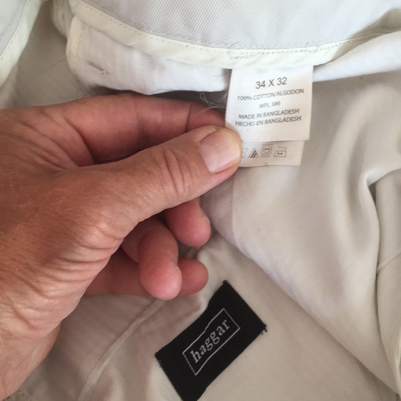 Cream colored chinos 34x30 - Picture 3 of 4